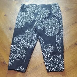 🐻 Carter's Black and White Cloud Pattern Leggings